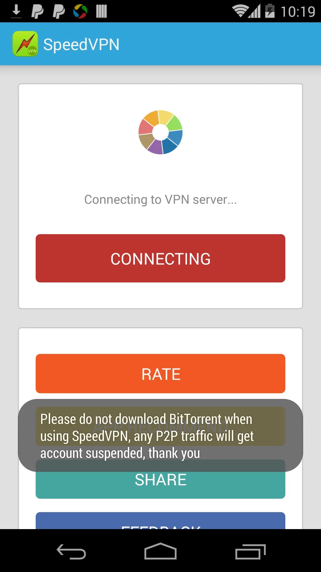 Speed Vpn مهكر — لقطة شاشة 4