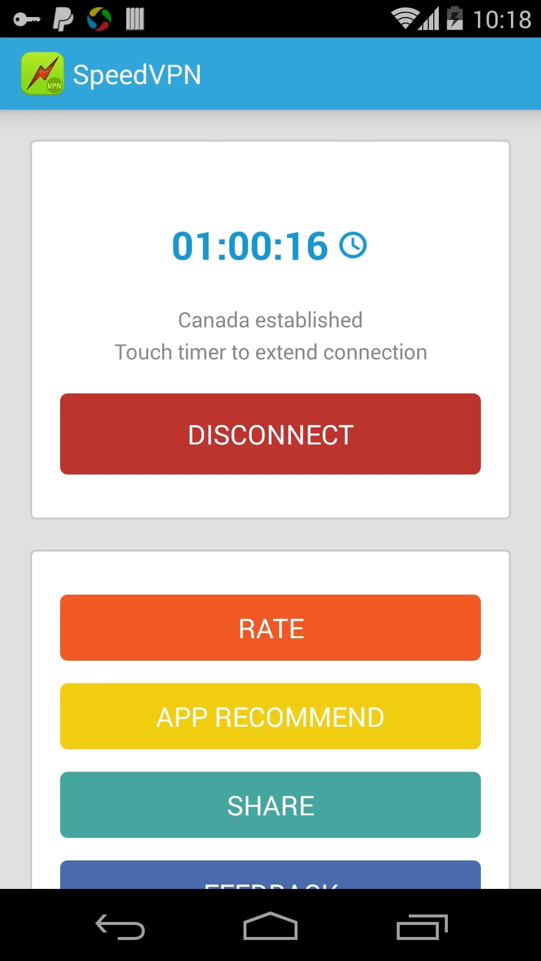 Speed Vpn مهكر — لقطة شاشة 5