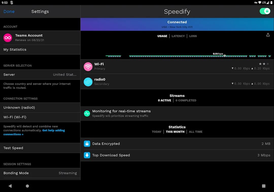 Speedify مهكر — لقطة شاشة 8