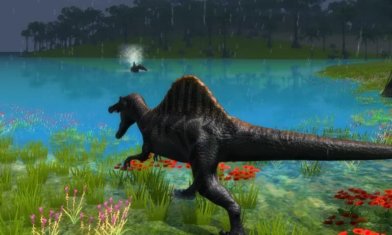 Spinosaurus Simulator مهكر — لقطة شاشة 4