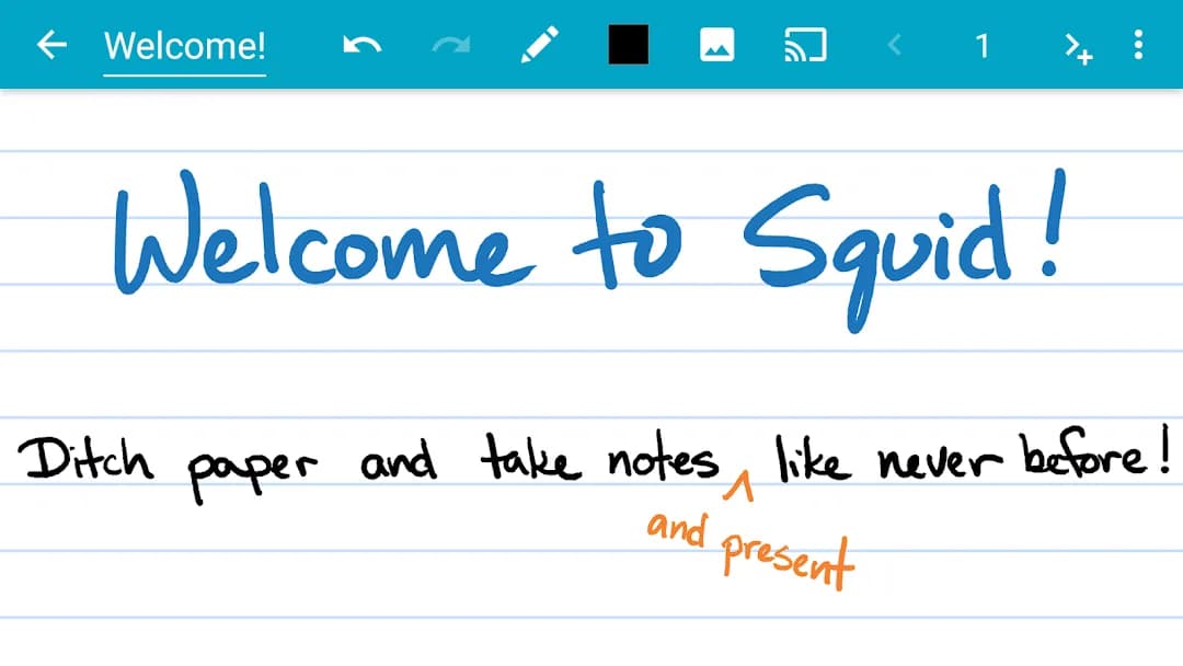 Squid: Take Notes مهكر — لقطة شاشة 1