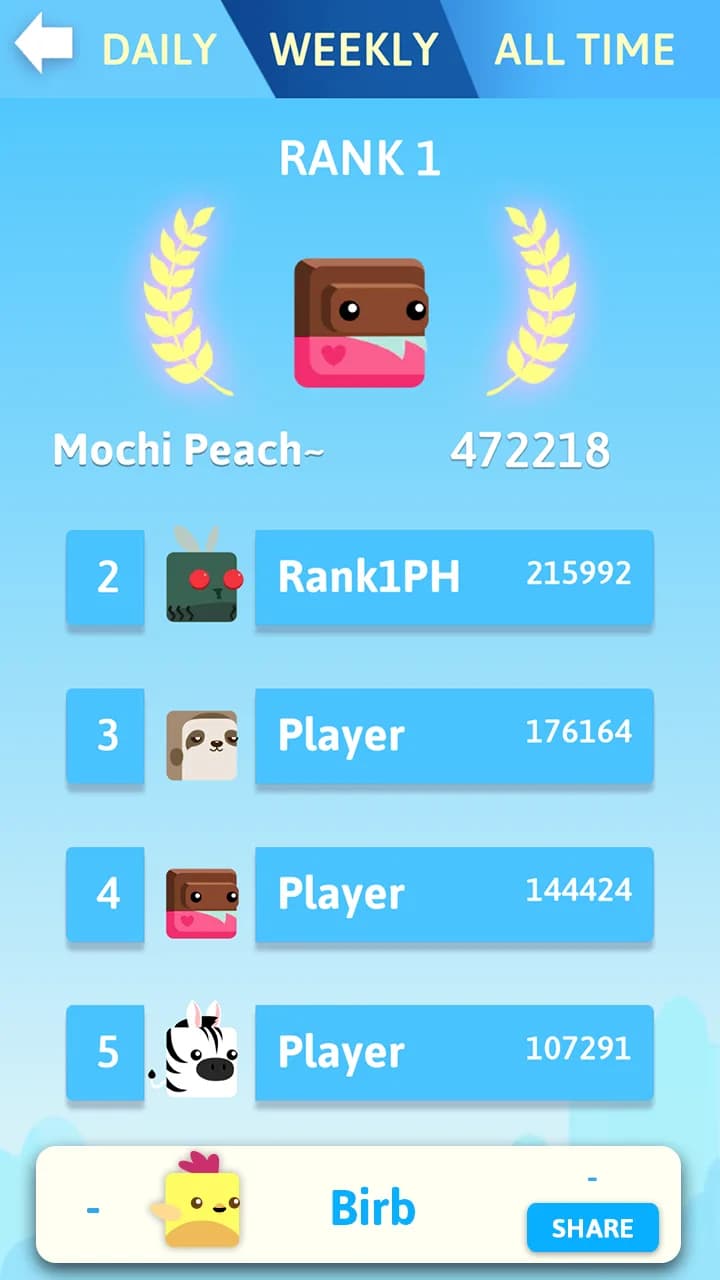 Stacky Bird مهكرة — لقطة شاشة 5