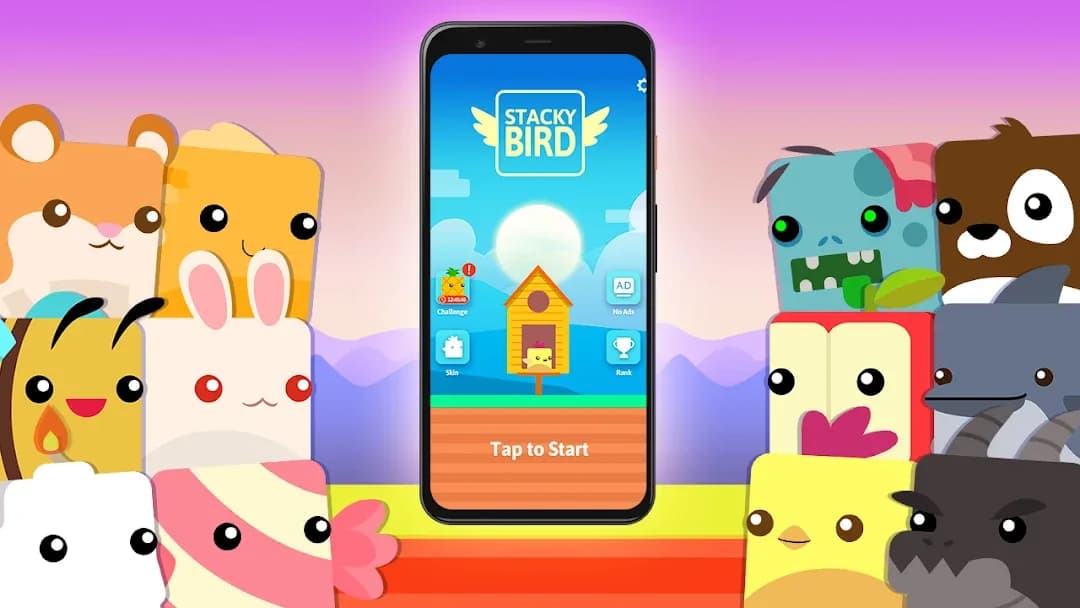 Stacky Bird مهكرة — لقطة شاشة 6