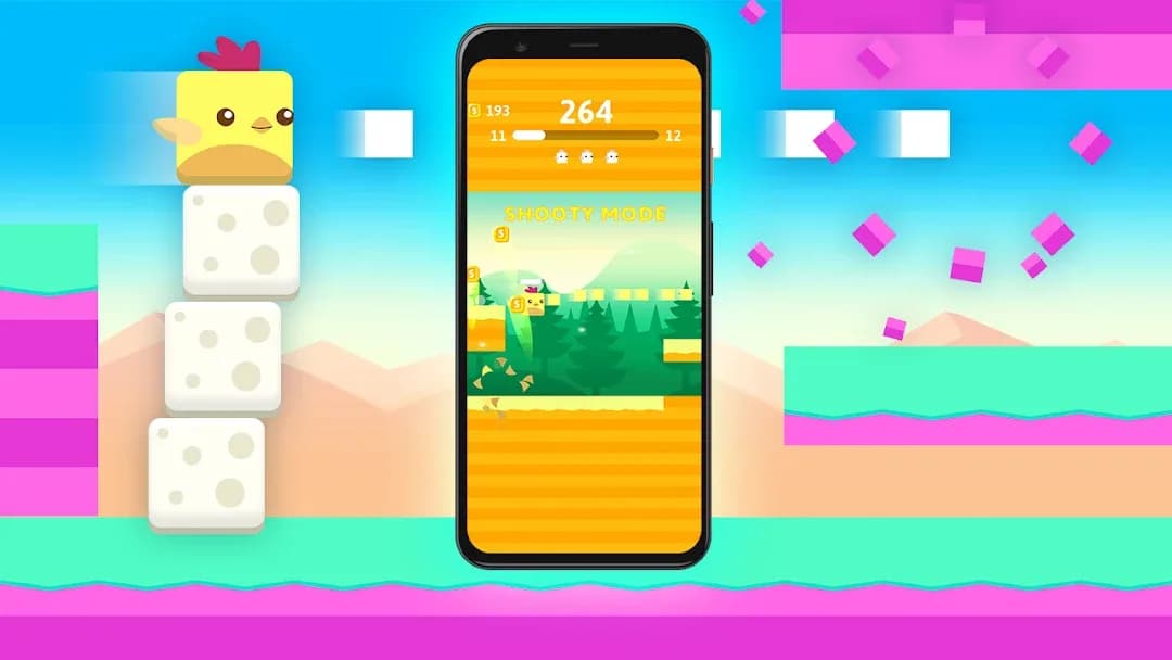 Stacky Bird مهكرة — لقطة شاشة 8