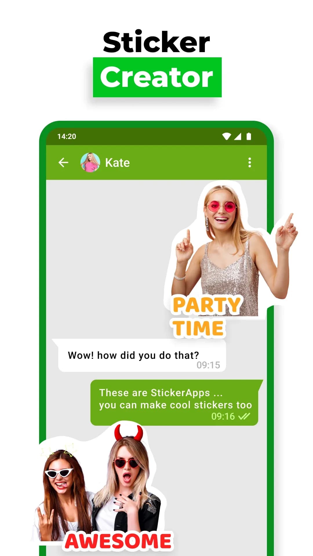 Sticker Creator مهكر — لقطة شاشة 1