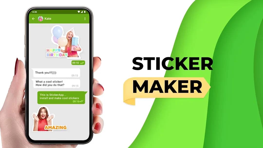 Sticker Creator مهكر — لقطة شاشة 8