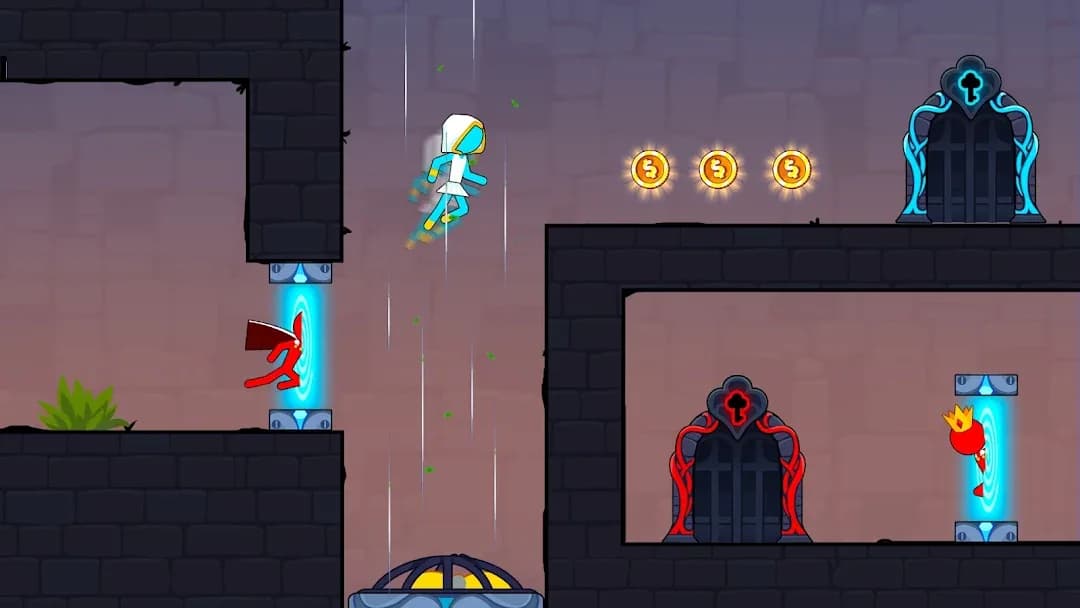 Stickman Red And Blue مهكر — لقطة شاشة 2
