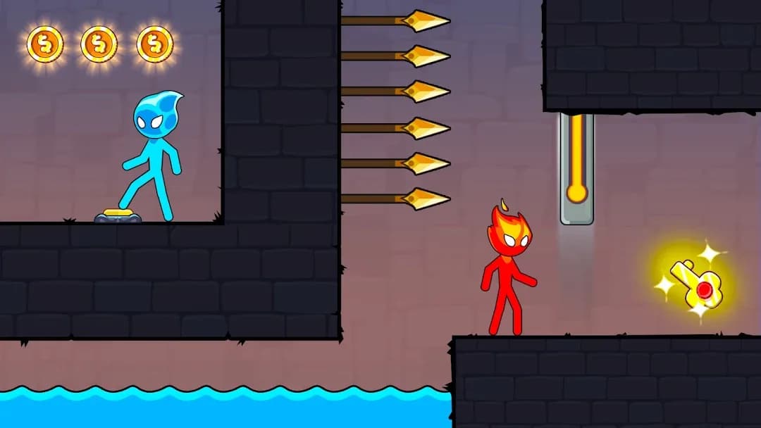 Stickman Red And Blue مهكر — لقطة شاشة 4