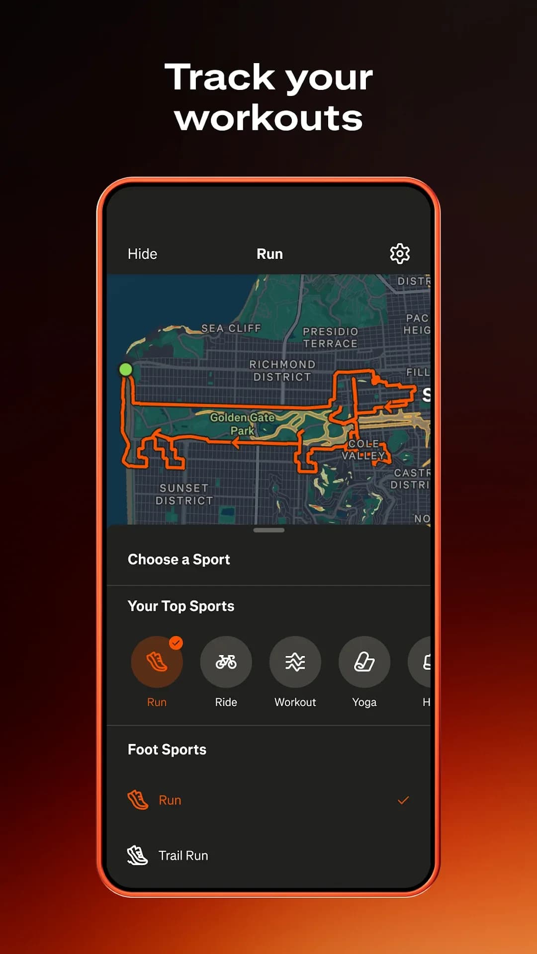 Strava Premium مهكر — لقطة شاشة 1