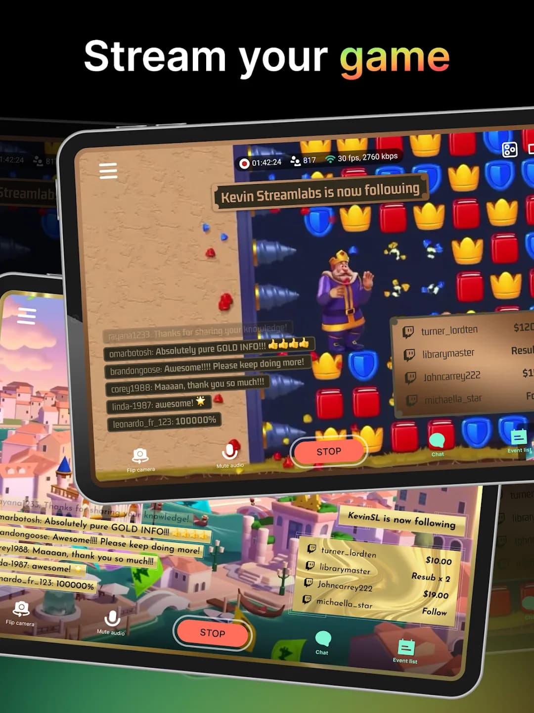 Streamlabs Live Streaming مهكر — لقطة شاشة 7