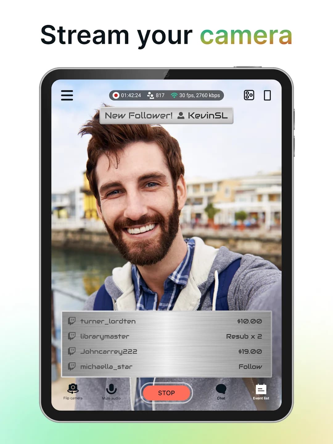 Streamlabs Live Streaming مهكر — لقطة شاشة 8