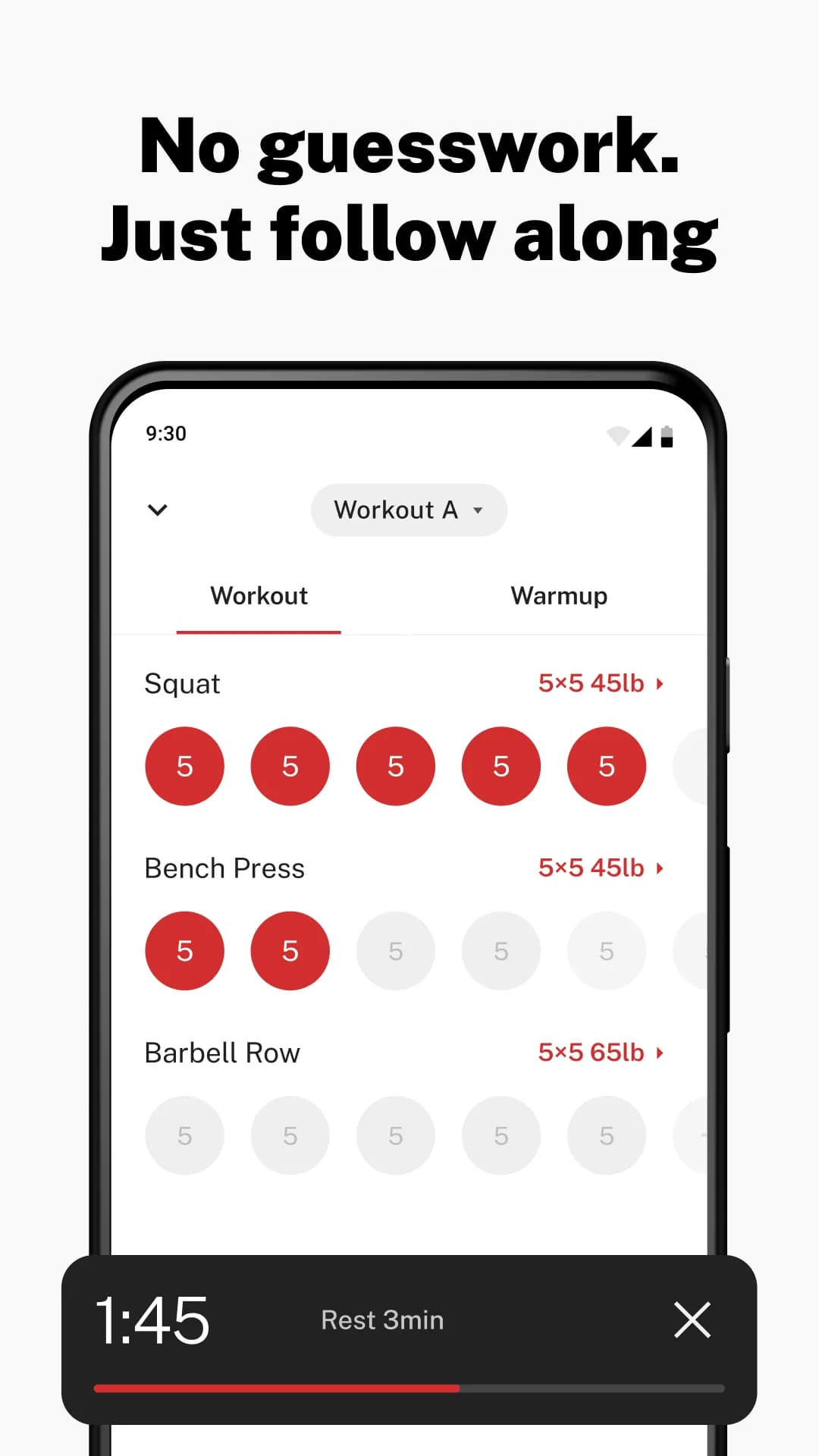 Stronglifts 5×5 Workout مهكر — لقطة شاشة 2