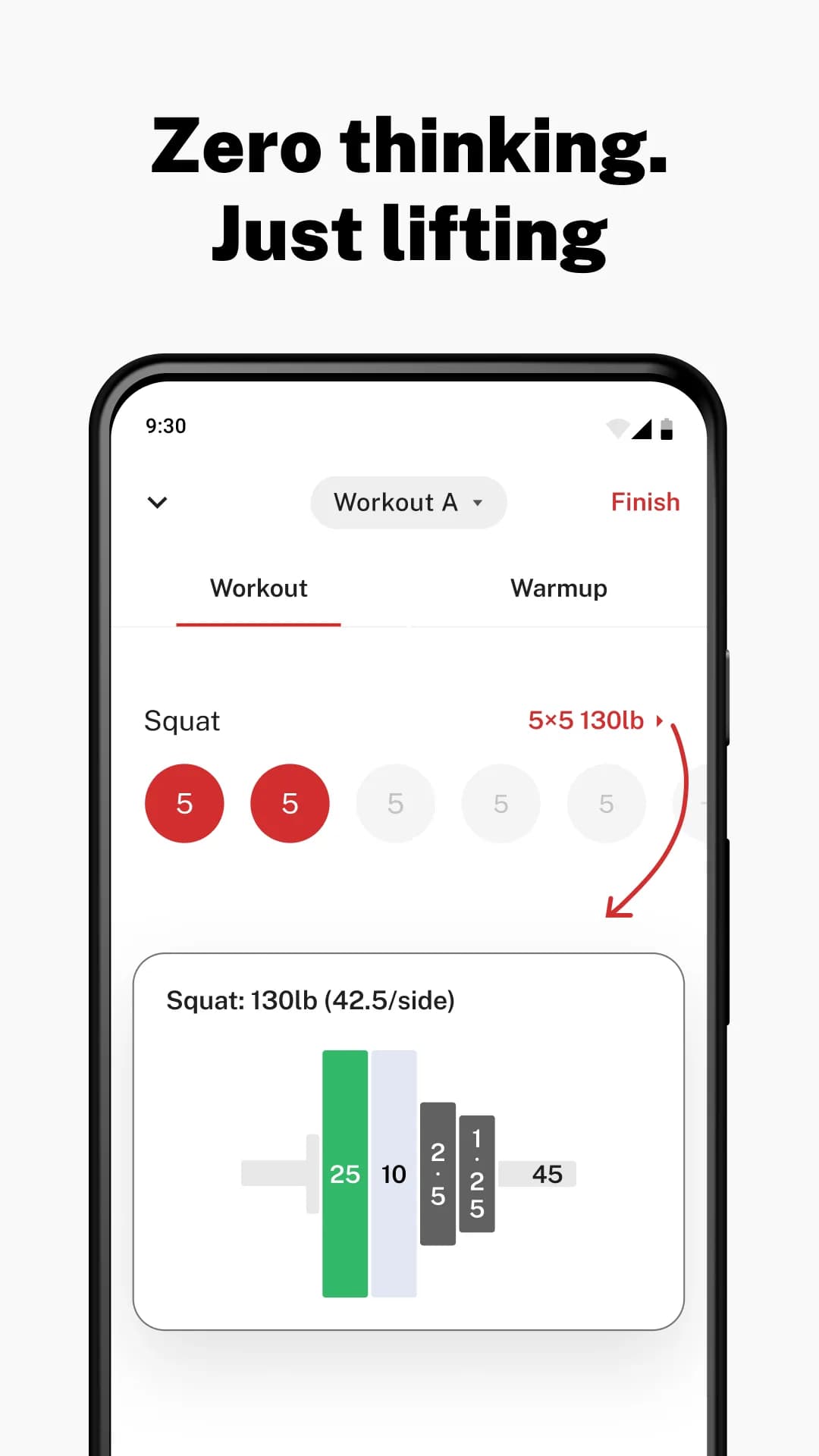 Stronglifts 5×5 Workout مهكر — لقطة شاشة 7