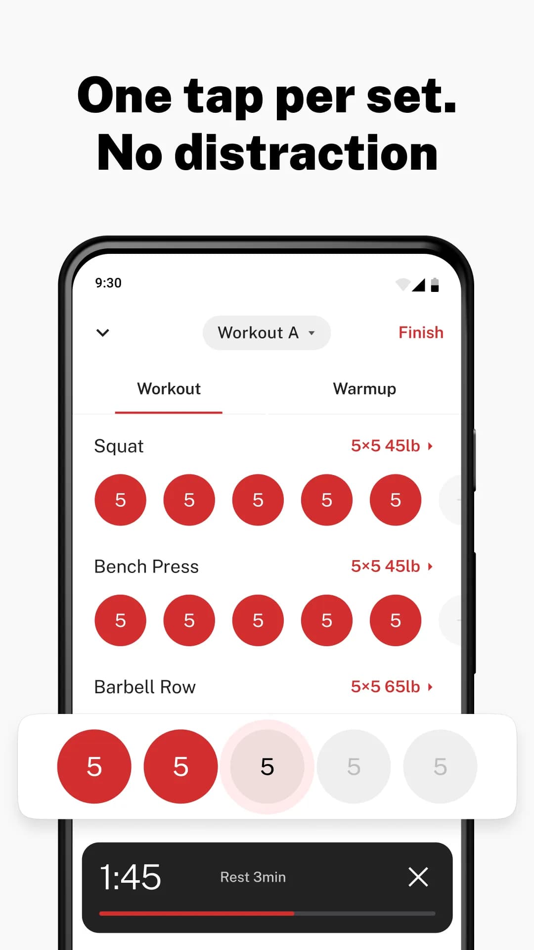 Stronglifts 5×5 Workout مهكر — لقطة شاشة 8