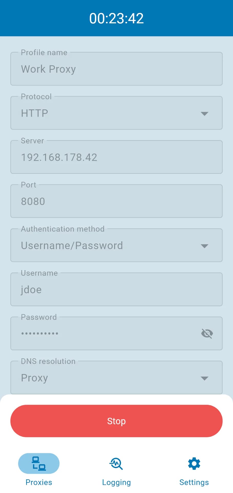 Super Proxy مهكر — لقطة شاشة 3