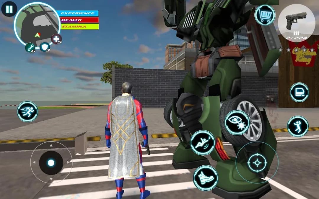 Superhero مهكرة — لقطة شاشة 1