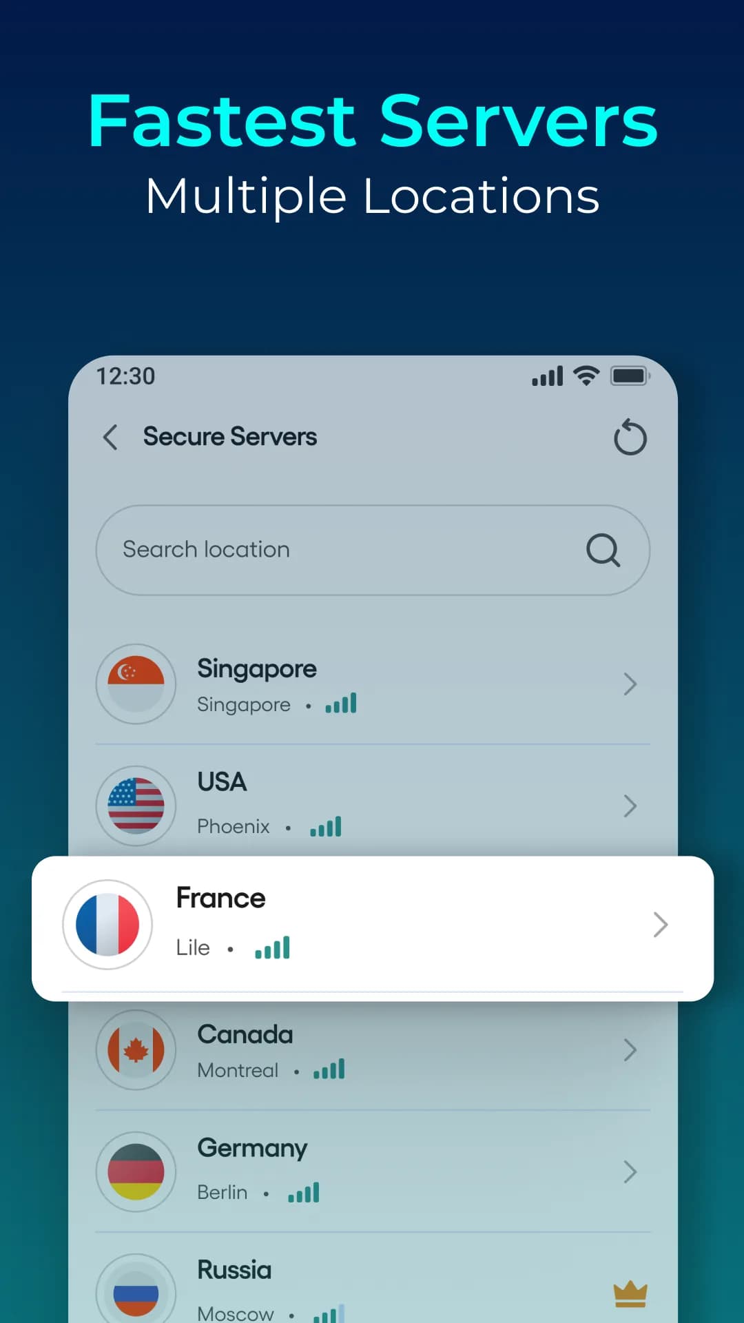 Surge VPN مهكر — لقطة شاشة 3