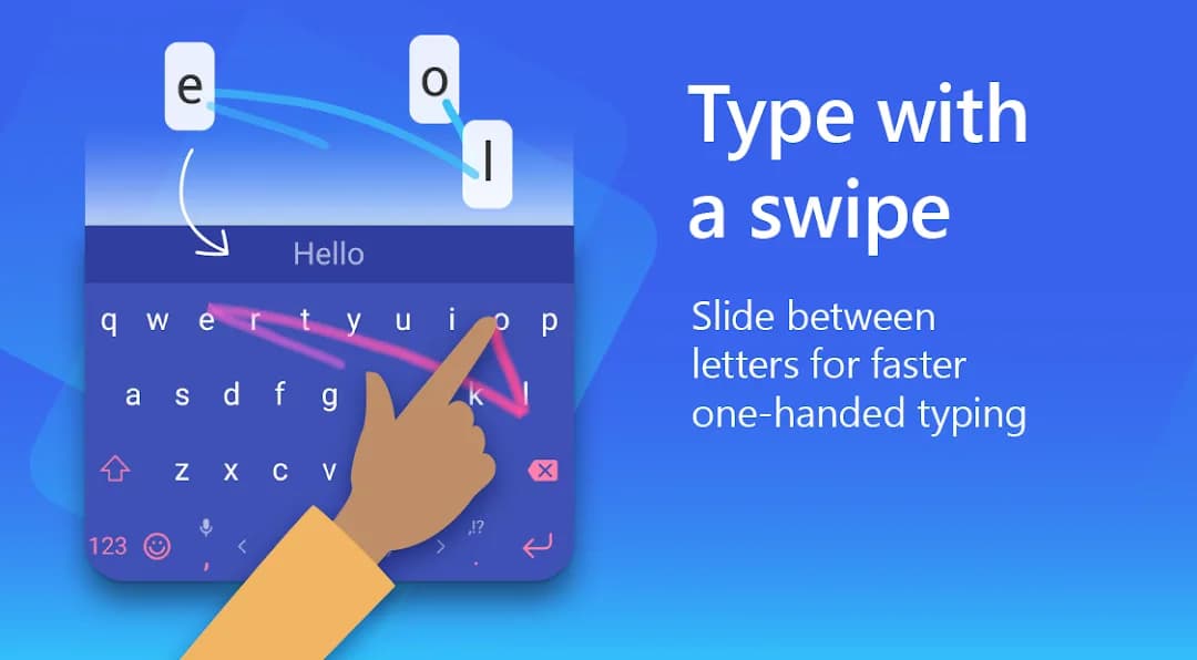 SwiftKey مهكر — لقطة شاشة 3