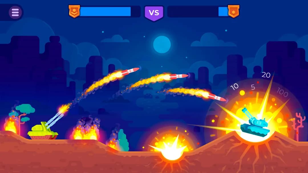 Tank Stars مهكرة — لقطة شاشة 3