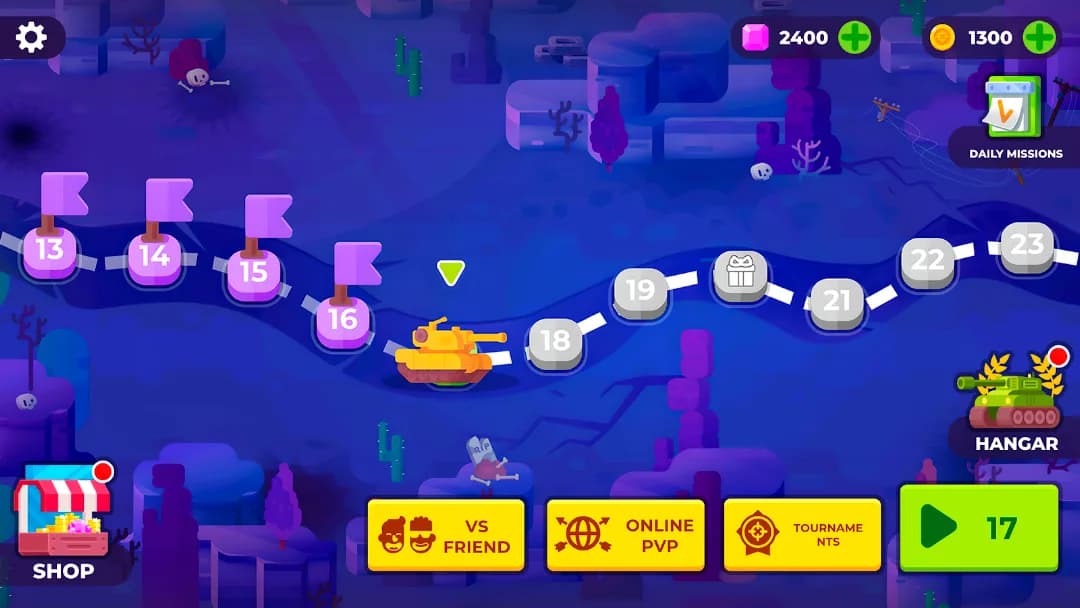 Tank Stars مهكرة — لقطة شاشة 4
