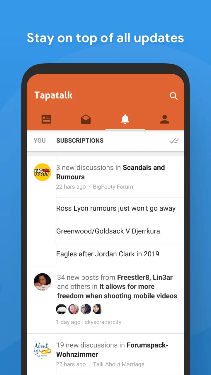 Tapatalk مهكر — لقطة شاشة 5