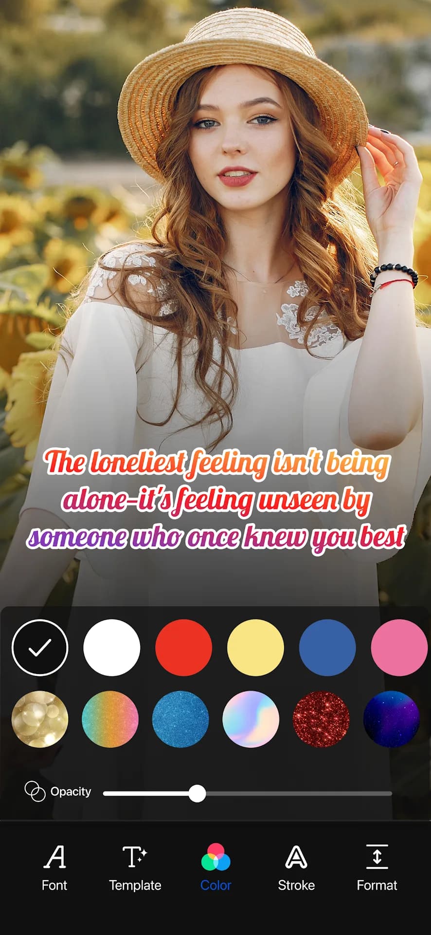 Text on Photo مهكر — لقطة شاشة 5