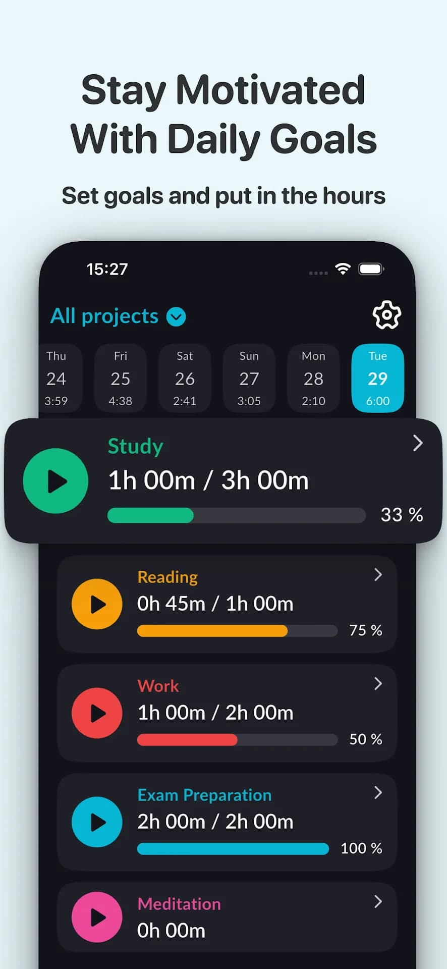 Time Balance مهكر — لقطة شاشة 1