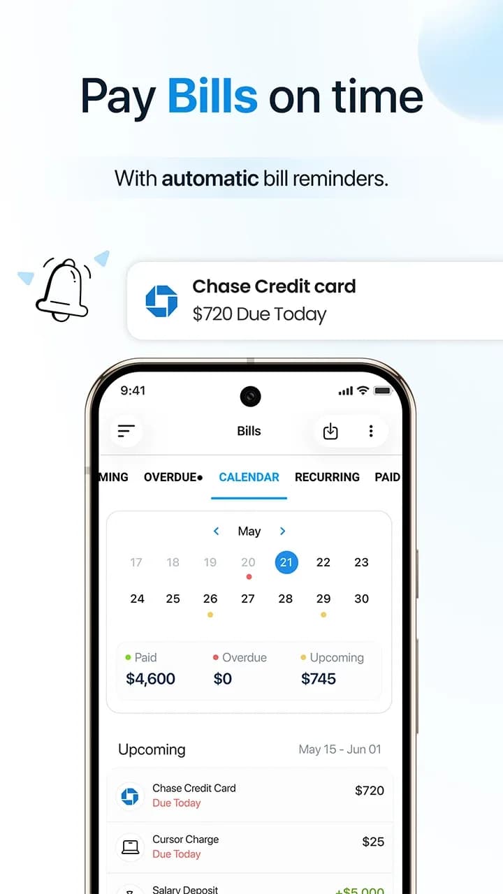 TimelyBills مهكر — لقطة شاشة 3