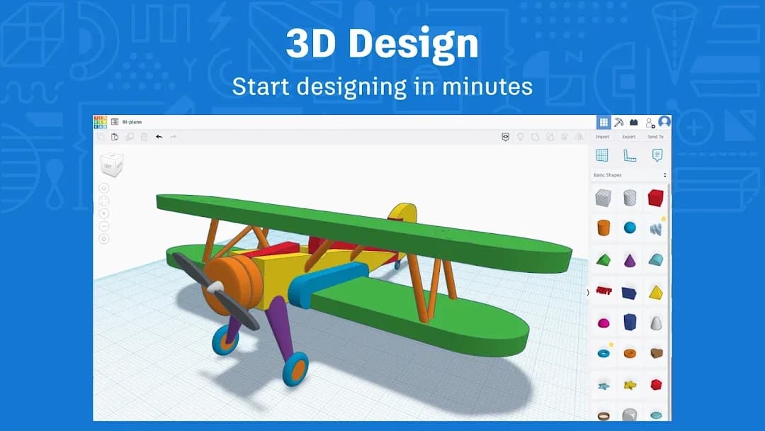 Tinkercad مهكر — لقطة شاشة 1