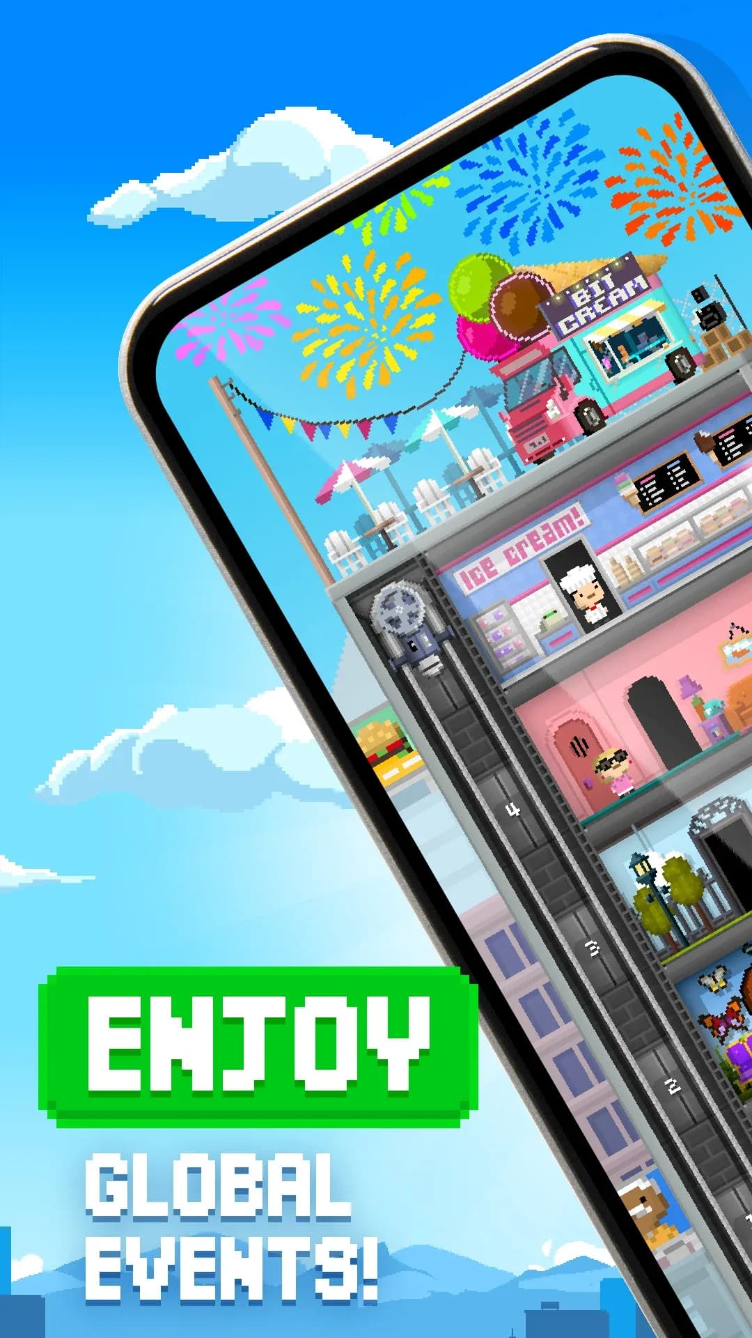 Tiny Tower مهكرة — لقطة شاشة 6