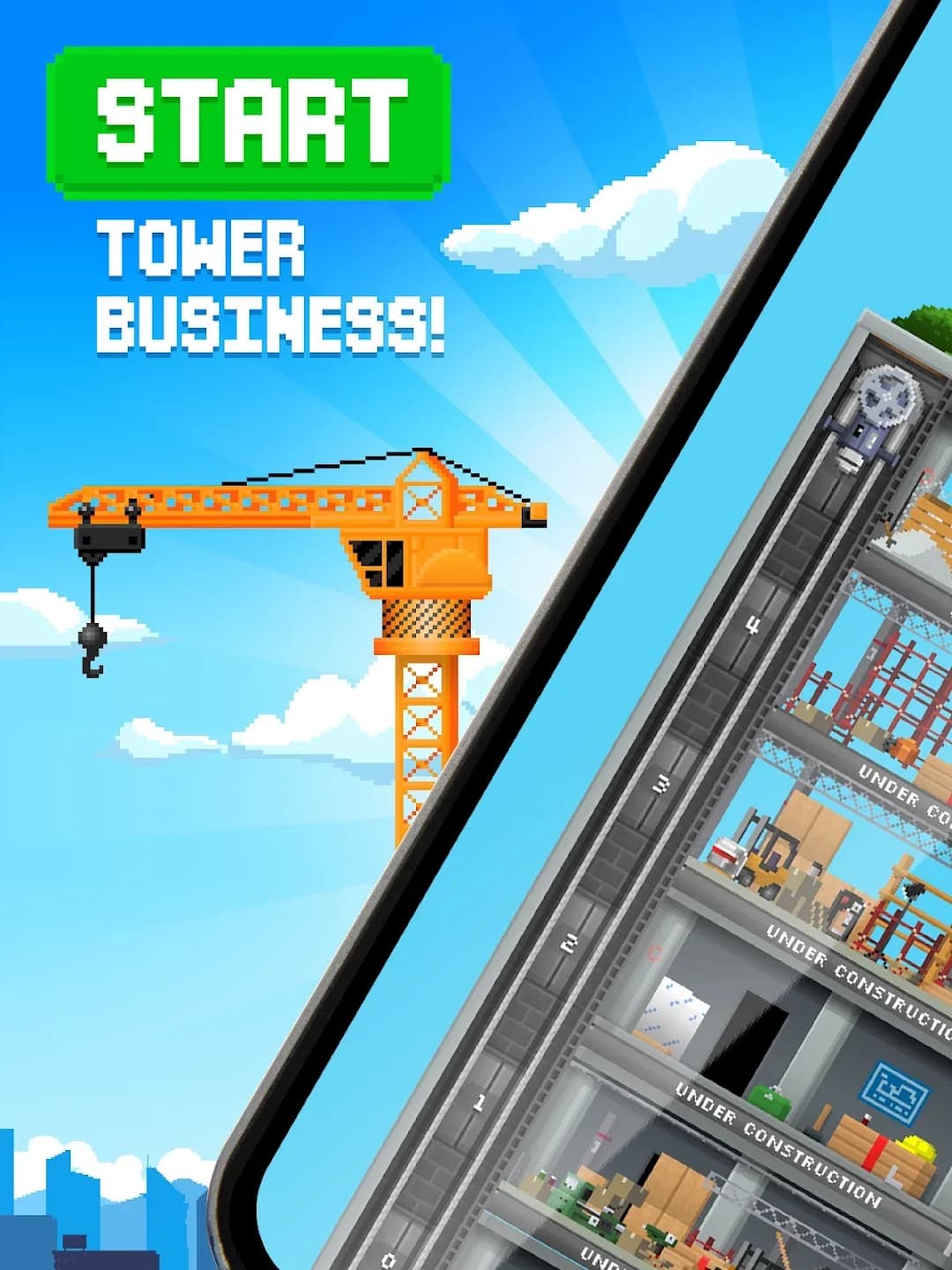 Tiny Tower مهكرة — لقطة شاشة 8