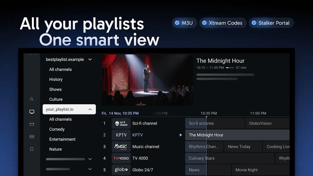 Tivimate iptv Player مهكر — لقطة شاشة 2
