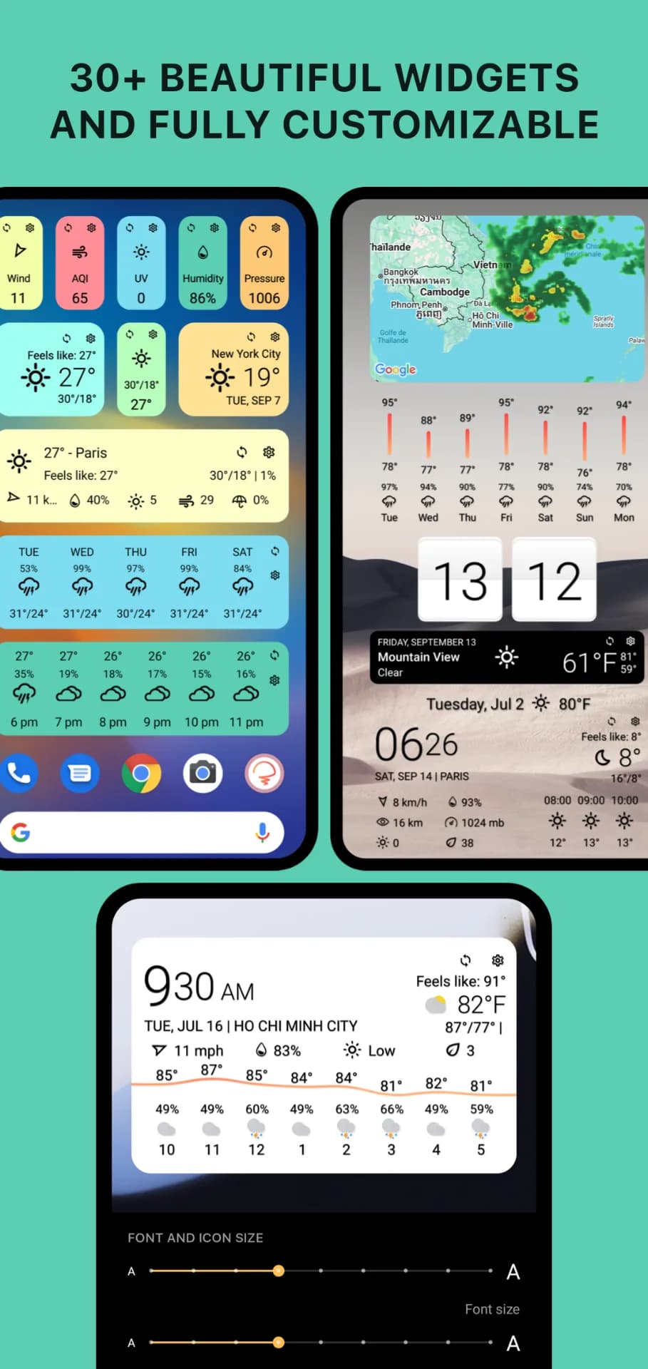 Today Weather مهكر — لقطة شاشة 3