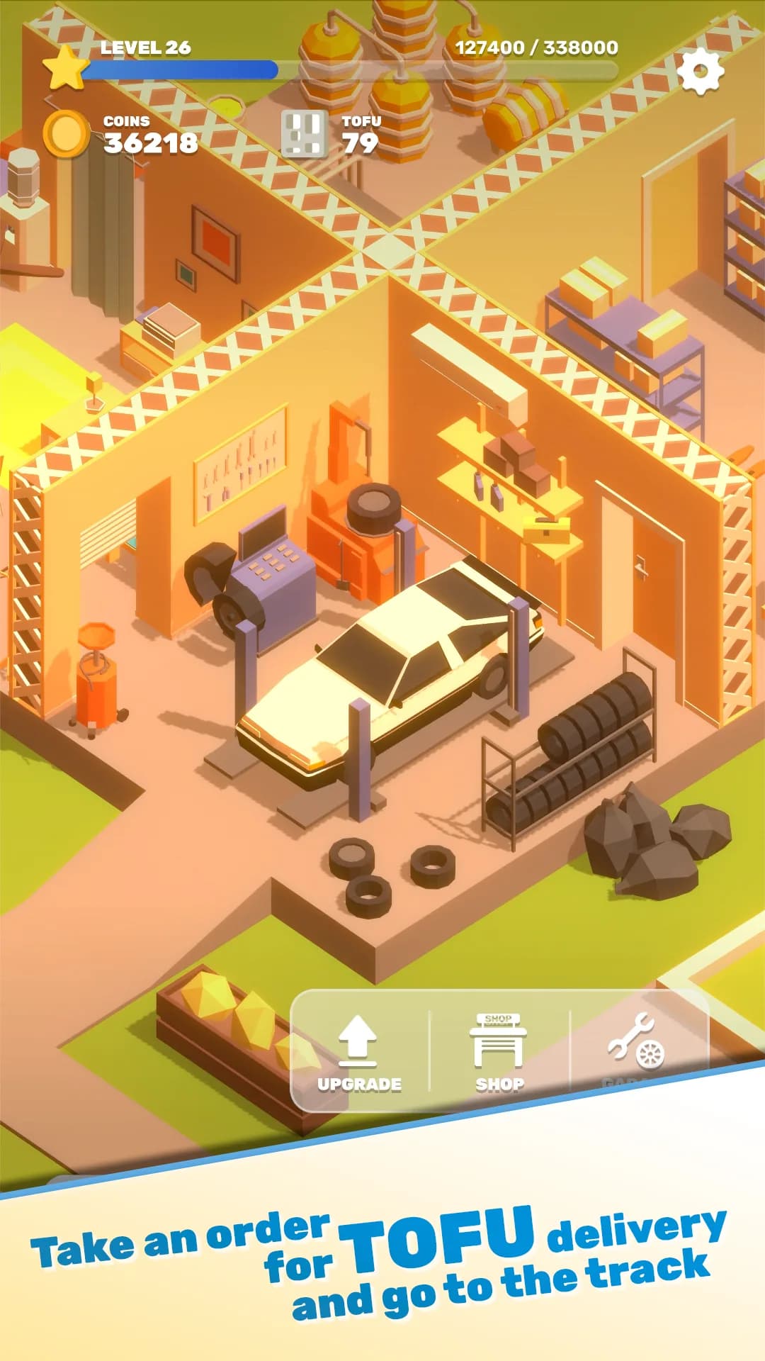 Tofu Drifter مهكر — لقطة شاشة 2