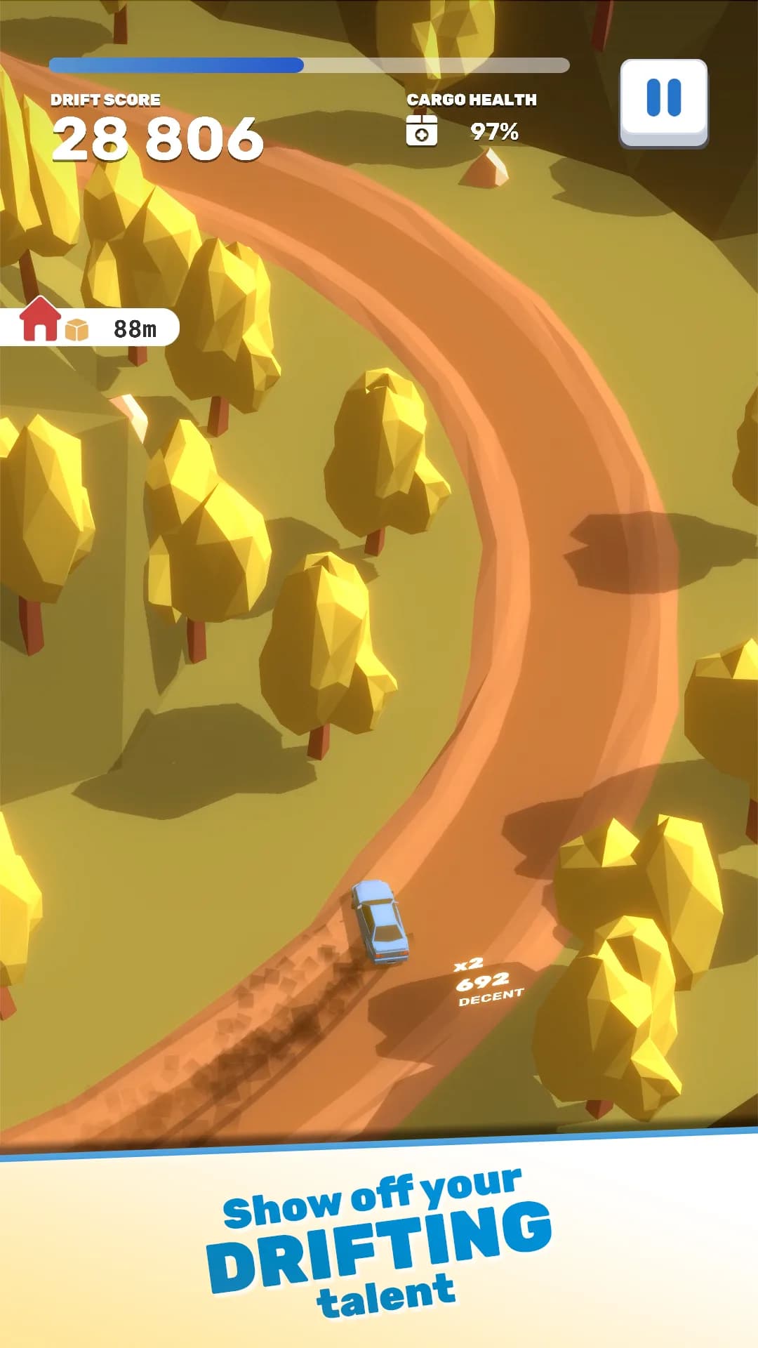 Tofu Drifter مهكر — لقطة شاشة 5