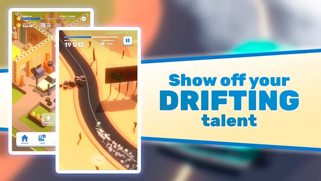 Tofu Drifter مهكر — لقطة شاشة 8