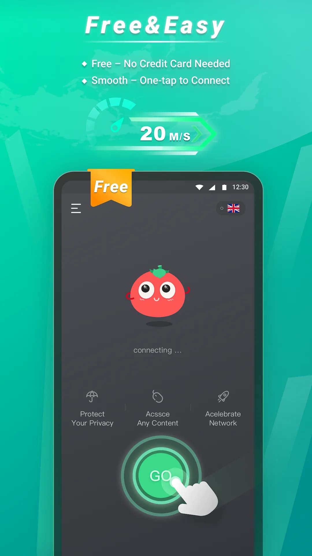 Tomato VPN مهكر — لقطة شاشة 3