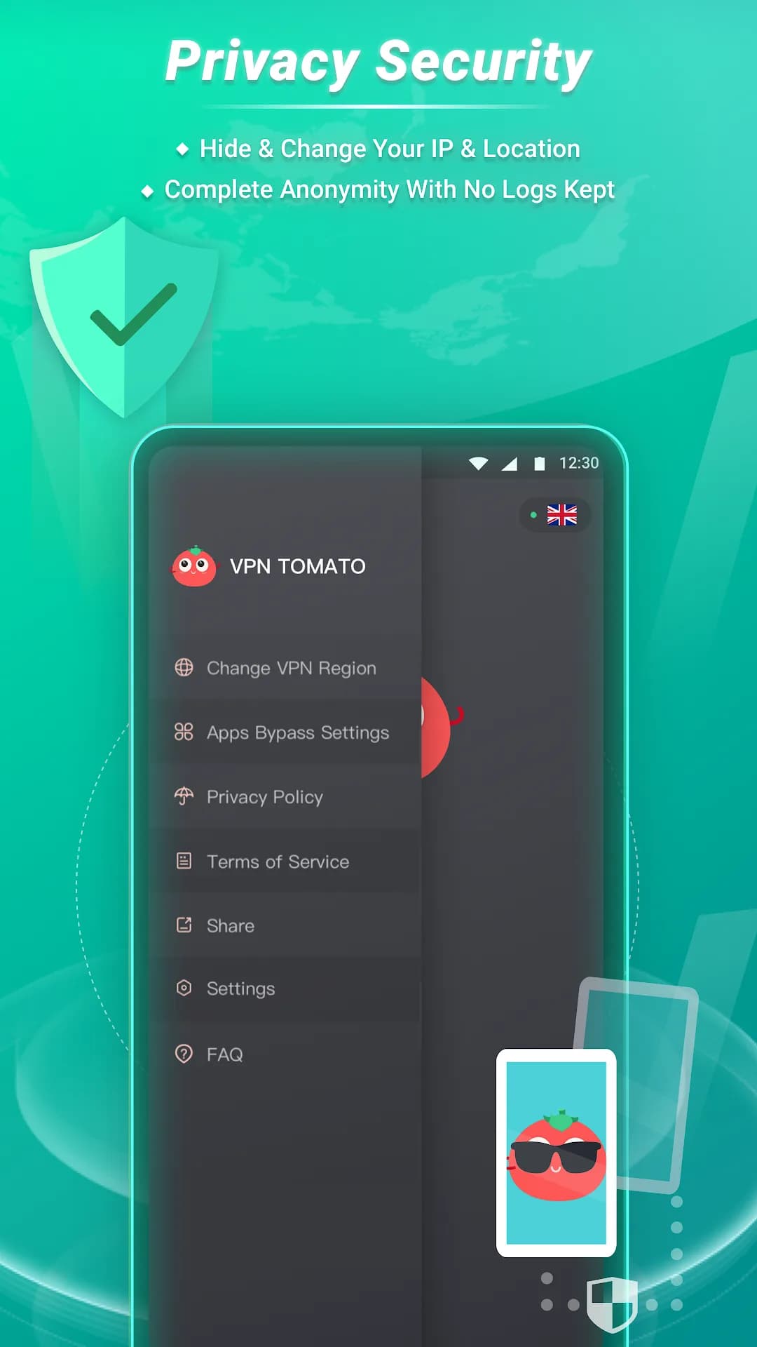 Tomato VPN مهكر — لقطة شاشة 5