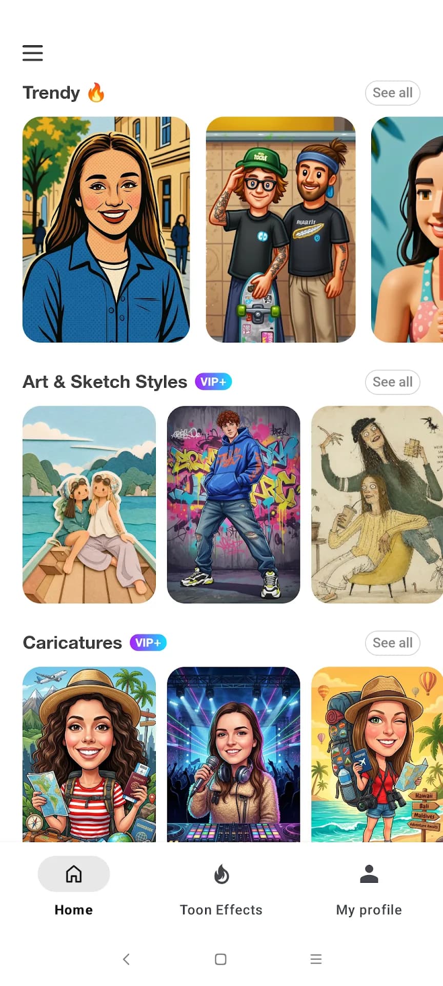 ToonMe Pro مهكر — لقطة شاشة 6