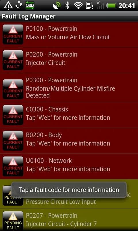 Torque Pro مهكر — لقطة شاشة 8