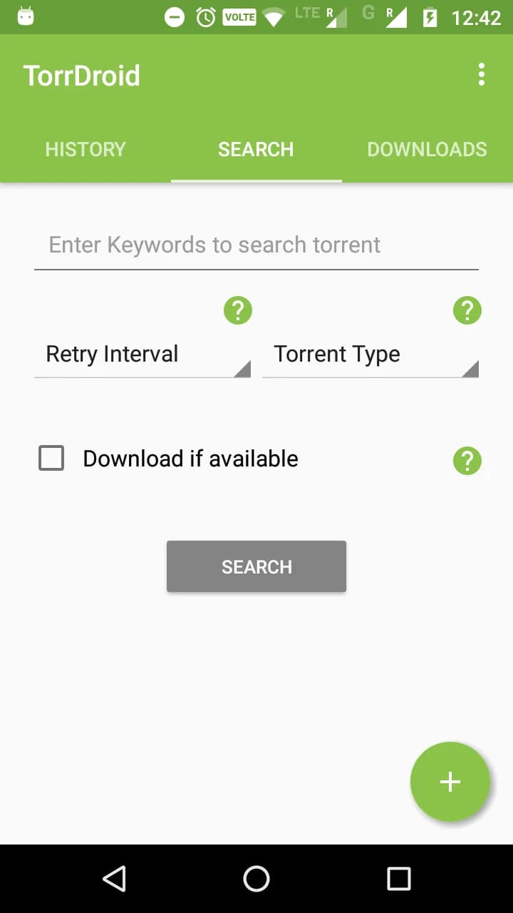 TorrDroid مهكر — لقطة شاشة 1