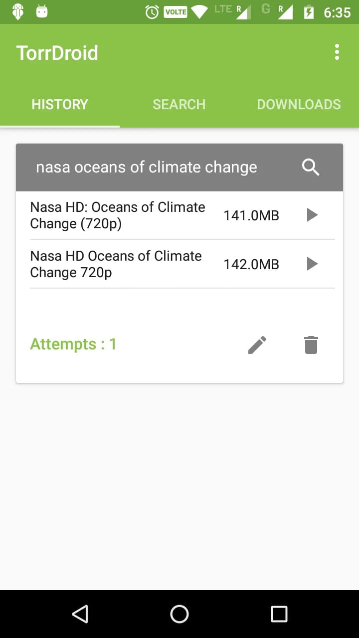 TorrDroid مهكر — لقطة شاشة 3
