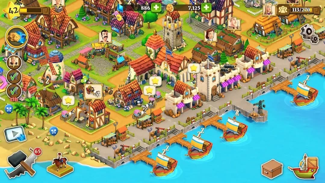Town Village مهكرة — لقطة شاشة 5