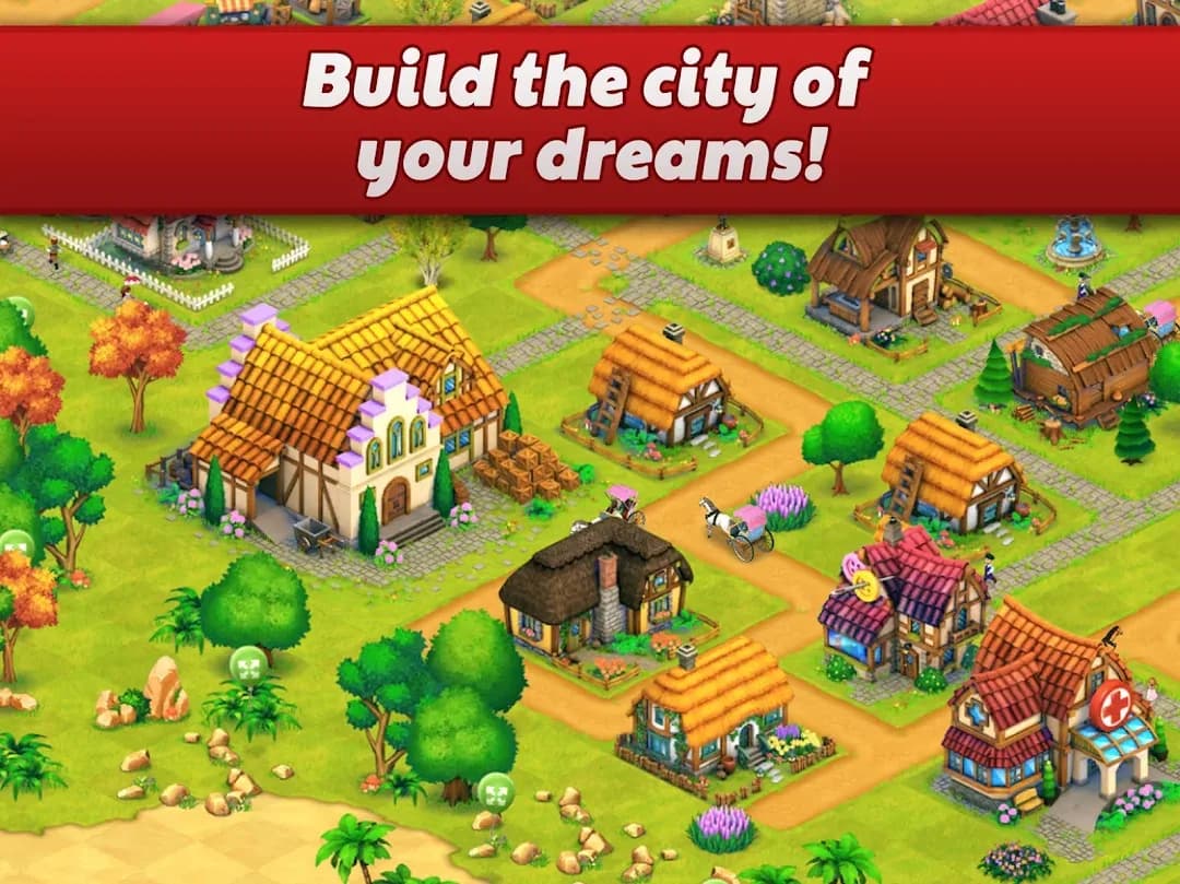 Town Village مهكرة — لقطة شاشة 8