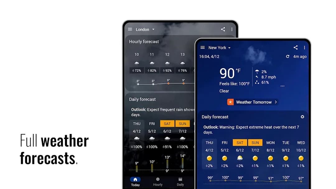 Transparent Weather مهكر — لقطة شاشة 7