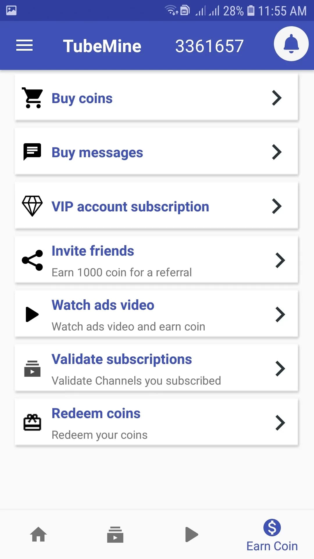 Tubemine مهكر — لقطة شاشة 5