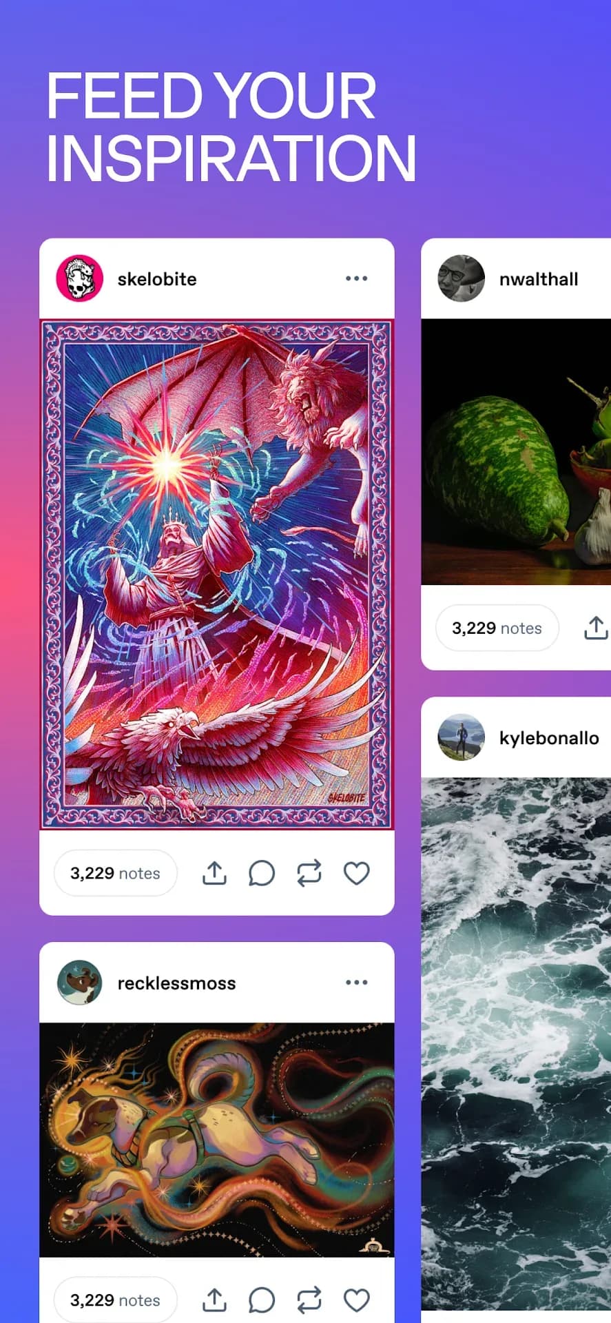 Tumblr مهكر — لقطة شاشة 4