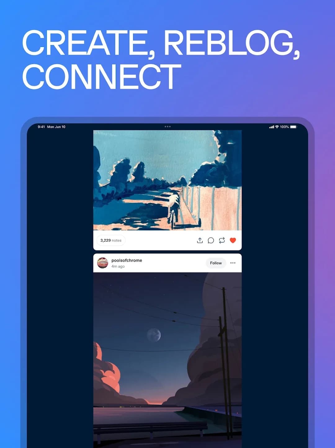 Tumblr مهكر — لقطة شاشة 8
