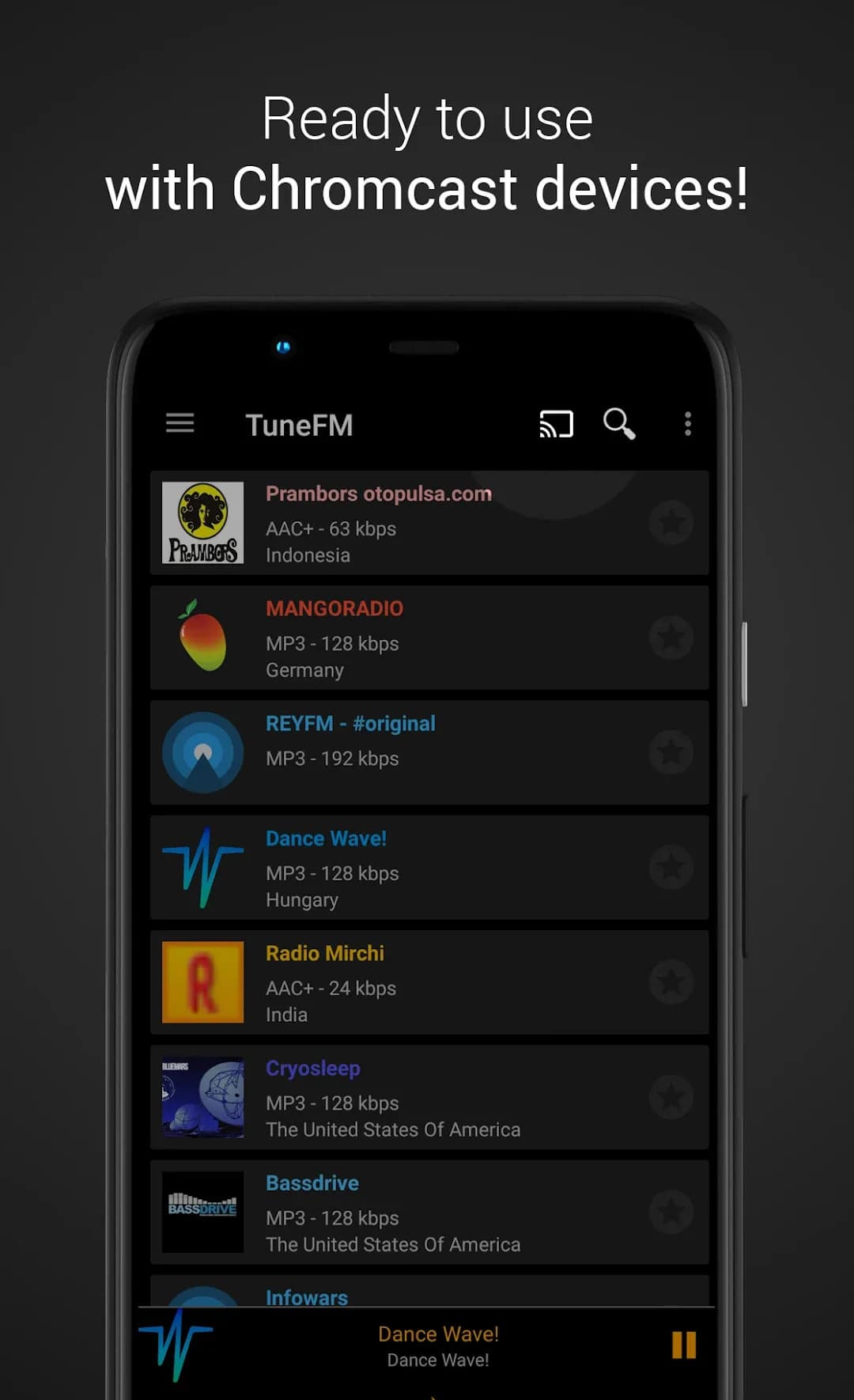 TuneFm مهكر — لقطة شاشة 5