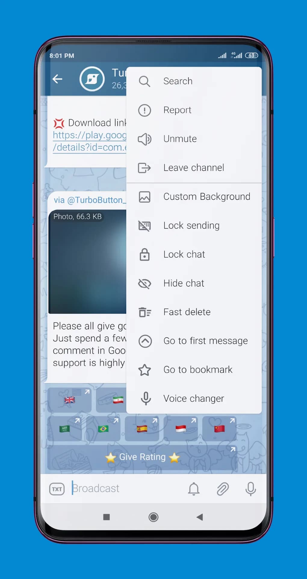 TurboTel Pro مهكر — لقطة شاشة 5
